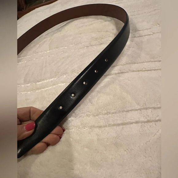 Cole Haan brown leather belt - new without tags size 40 - Picture 5 of 5